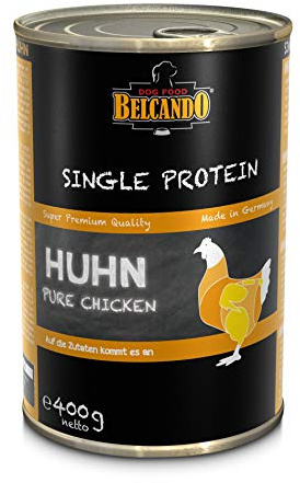 Belcando Nassfutter Hund Single Protein Huhn (Huhn, 12 x 400 g)