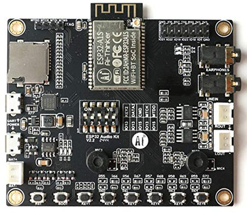 Camisin ESP32-Audio-Kit ESP32 Audio Development Board WiFi Module Low Power Dual-Core with ESP32-A1S 8M PSRAM Serial to WiFi
