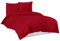 Mixibaby Bettwäsche Bettgarnitur Bettbezug 100% Baumwolle 135x200 155x220 200x200 200x220, Farbe:Rot, Größe:200 x 220 cm