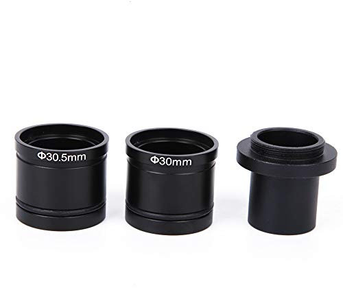 Mikroskopadapter, Digitalmikroskopkamera C-Mount-Adapterobjektiv CCD-Kamera-Schnittstellenadapter Zubehör
