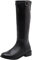 CHICMARK Stivali casual da donna al ginocchio con tacco basso, ecopelle nera, 40 EU