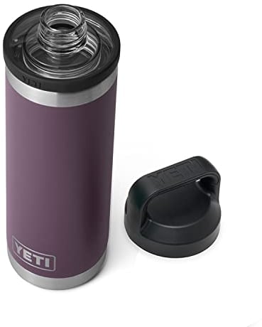 YETI Rambler 530 ml Flasche, vakuumisoliert, Edelstahl mit Trinkverschluss, Nordic Purple