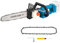 KATSU FIT-BAT 21V Cordless Electric Chainsaw 12-Inch Guide Bar with 2 x Blade Chains, Manual Oil Pump for Garden Trees Wood Cutting, Batteries and Charger Not Included 102738