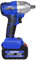LMstarz Llave de Impacto Sin Cable Portátil 21V Kit 420Nm Pistola Taladradora 1/2Pulgada 2 Baterías 21V 6000mAh