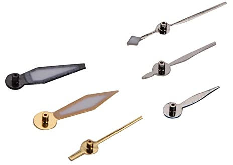 TECKEEN 6 x kleine Sekundenzeiger aus Metall für ETA 7750 Uhrwerk, Uhrwerk und Sekundenzeiger