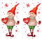 20 einzelne Taschentücher Weihnachten Zwerge erwarten Weihnachten. 2 Packungen mit 10 einzelnen Taschentüchern als Geschenk.