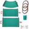 LEWITORS Lot de 3 tasses en silicone pour sublimation 3D, avec 3 rouleaux de de transfert de chaleur de 33 m pour impression de tasses