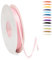 Rosa 3mm Satinband 95 Meter, Polyesterband, verschönern Sie Ihre Bastelarbeiten und Feiern, ideal für Geschenkverpackungen, Dekorationen, Hochzeitsautoband, Bänder zum Basteln