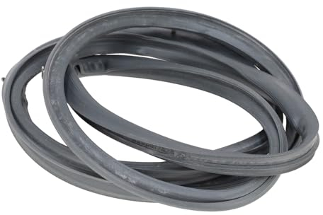 Main Rubber Door Seal with Corner Fixing Clips for Hotpoint Oven Cookers