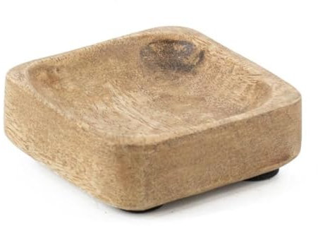 PARENCE.- Support en Bois Naturel - Bijoux, Savon, Clefs - Support Élégant et Polyvalent pour Votre Intérieur