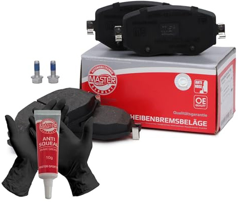 MASTER-SPORT 13046026202N-SET-MS Bremsbelagsatz Bremsbeläge Vorne Kompatibel mit RENAULT Megane 4 Grandtour K9A/M/N