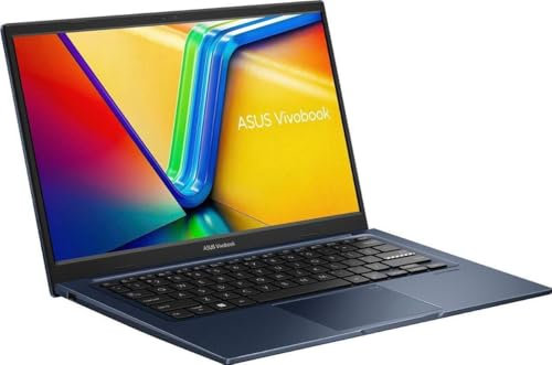ASUS Vivobook 14 FHD Laptop | Intel Core i3-1215U | Intel Iris Xe Graphics | HDMI | Blue | 8GB RAM | 128GB SSD | Windows 11 S | Bundle with USB 3.0 Hub