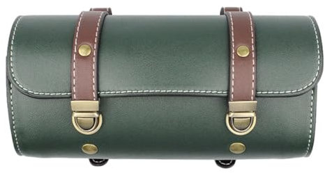 Motorcycle Tool Bag - Motorbikes Saddlebag, Motorcycle Tools Carrier | Dirt Bikes Handlebar Satchel, Leather Motorcycle Roll Backpack, Multiple Purpose Use Motorbike Pouch Tool Organizer Carrier Bag