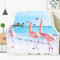 Fadaing Flamingo Decke 150x200cm Kuscheldecken Flamingo Motiv Wohndecken Dicke Decke Warm Sofadecken Decke Cartoon Flamingo Flanell Schlafdecke Für Erwachsene Kinde (2,150 x 200 cm)