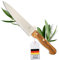 Küchenmesser personalisiert, Olivenholz - Hochwertiges Solinger Kochmesser als individuelles Geschenk