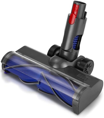 Brosse de Anti-Emmêlement compatible pour Dyson Aspirateur V7, V8, V10, V11, V15, Brosse électrique pour Dyson V10 V11 V15 V7 V8,Brosse Motorisée pour les Tapis et les Sols Durs