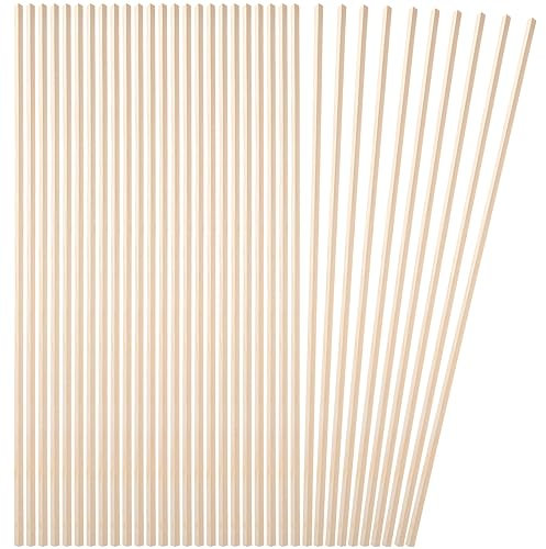 SEWOART 10pièces Moulures Décoratives Bois Pour Fenêtres Et Moustiquaires Baguettes Triangulaires Isocèles