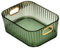 Kasten Masken Regal Schönheitsmasken Make-up-organizer Snackbehälter Veranstalter Make -up -behälter Aufbewahrungsbox Für Masken Haut Tasche Deckel Textmarker Pflege Dark Green Abs WEKADRIN
