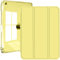 A-BEAUTY Custodia Compatibile con iPad (A16) 11a/10a Generazione (2025/2022) con Portapenne, Cover Trasparente Antiurto, Auto Sonno/Veglia, Giallo