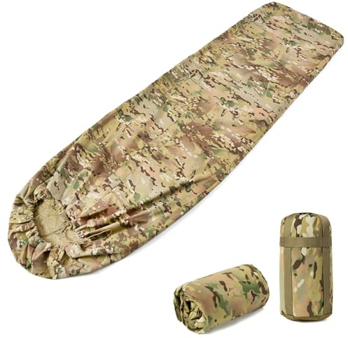 MT Militär Nanovee Bivy Cover - Leichter Armee-Modular-Schlafsack-System, Sommerschlafausrüstung oder mehrlagiger Kälteschutz