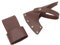 Alomejor Axe Head and Handle Protector Cover, Lightweight Portable PU Leather Axe Sheath for Camping, Outdoor Work