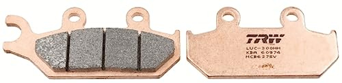 TRW MCB627SV Brake Pad Set Disc Brake Sinter Street Compatible for Yamaha XT - Front Axle and Other Vehicles