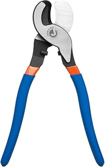 Jonard Tools JIC-63050 High Leverage Cable Cutter - Chrome Vanadium Steel, Induction-Hardened Edges, Cuts Aluminum, Copper & 100-Pair 24 AWG Cable, Ergonomic Grip, 13/16” Jaw Opening (Color May Vary)