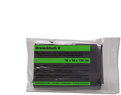 Dreiecktuch V schwarz