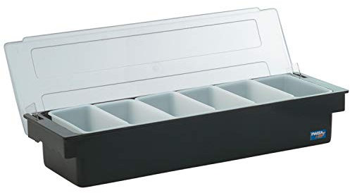 Piazza Portacondimenti in Plastica - con 6 Contenitori