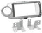 V 381300-25-1 Radioblende Yaris XP13 ab Bj. 10/2011 2-DIN silber