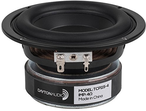 DAYTONAUDIO TCP115-4 4 Treated Paper Cone Woofer