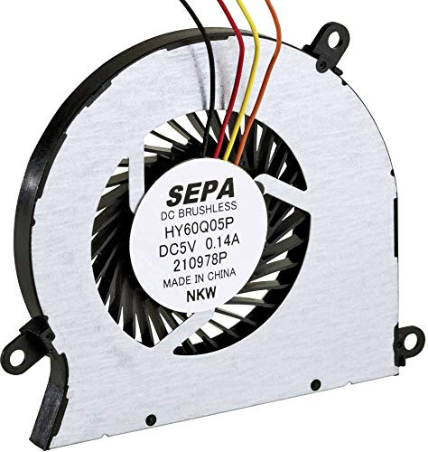 SEPA HY60Q05PSE04A Radiallüfter 5 V/DC 4.1 m³/h (L x B x H) 60.9 x 5 x 56.4 mm