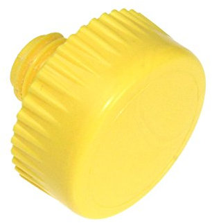 Thorex 712 38mm Glazing Hammer Extra Hard Nylon Faces (4 Pack) - Yellow