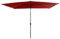 Happy Garden Parasol Droit HAPUNA rectangulaire 2x3m Rouge avec manivelle. Parasol Droit inclinable.