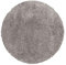 HomebyHome Shaggy Teppich Wohnzimmer 80 cm Rund - 50 mm Florhöhe Hochflor Wohnzimmerteppich Beige Extra Weich und Flauschig - Langflor Teppiche für Schlafzimmer, Küche, Flur - Carpet, Halı, Kilim