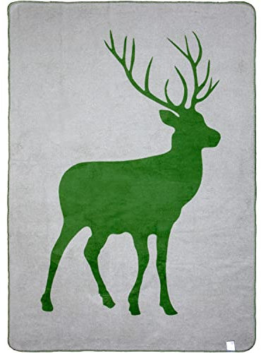 Parforce Traditional Hunting Heimdecke Hirsch Grün/Grau mit Hirschmotiv