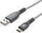 TECHGEAR USB C Extra Long 2m STRONG High Durability Braided Charging & Sync Cable Compatible with Oppo Find X5/X3 Lite/Pro/Neo, X6a/A78/A16s/A57/Reno, Xiaomi Redmi Note 13, 13 Pro, Note 12, Poco X6/M6