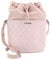 Calvin Klein CK Must Bucket Bag SM Mono Spring Rose Mono