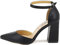 QUEEN HELENA Décolleté Scarpe con Tacco Medio Eleganti a Punta Chiusa con Cinturino Donna ZM6045 (ZM9002 Nero, numeric_39)