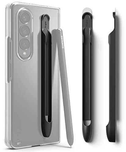 Ringke Slim Coque Porte Stylo Attachable Compatible avec Samsung S Pen Fold Edition (Compatible avec Le Z Fold 4 Uniquement) Autocollant 3M Utilisé Fabriqué en Polycarbonate