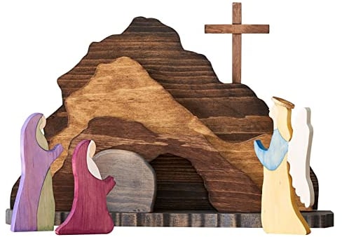 Rpporm Rustikal Holzkrippe Krippe Schreibtisch Organizer Kinder Osterdeko Holzkrippe Einheitsgröße Braun Tartan Rechteckig Abschließbar Holz 1 Stück Ostern