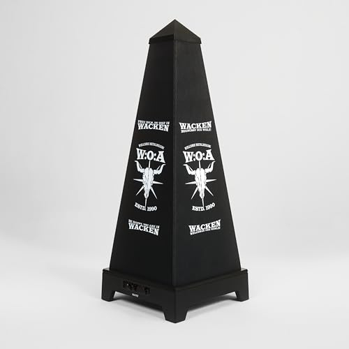 XOUNTS 360° Soundsystem Bundle Black - inkl. Wacken Tower Black Style Cover, LED Modul, Bluetooth Modul