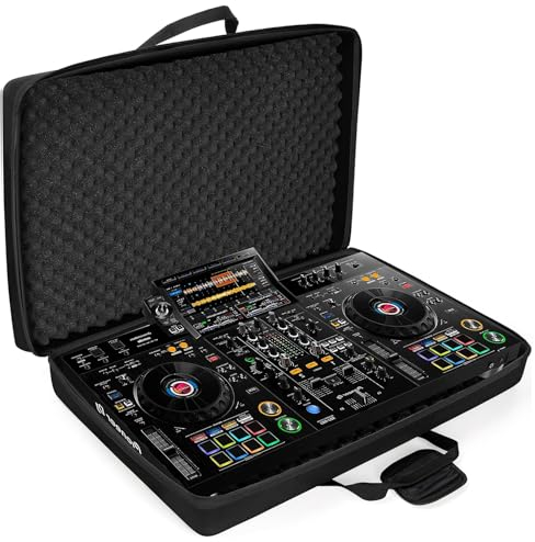 ITHWIU Leichte, geformte EVA-Aufbewahrungsbox, passend für Pioneer DDJ RX2 RX3, 74,9 x 49,3 x 14,9 cm, Schwarz