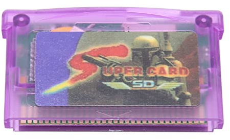 Videospiel-Speicherkarte für GBA, für GBA SP, für SP, für GBM, für IDS, für NDS Lite, Brennkarte Unterstützt Fat Super Card