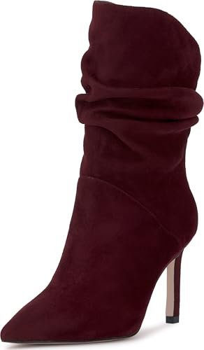 Jessica Simpson Stivaletti Elisti Donna, Ciliegia scura., 37 EU