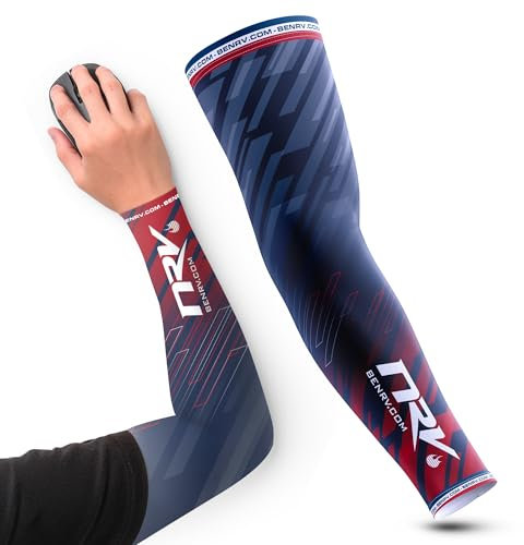 NRV Manchette de Compression Gaming - Edition France - Améliorez Votre Performance eSport (France, M)