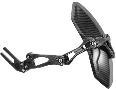 OUNONA Motorrad Hinterrad Kotflügel 15X11X2 Aluminiumlegierung Spritzschutz Radabdeckung Schutzblech Verlängerung Einfach Montage Für Reparatur