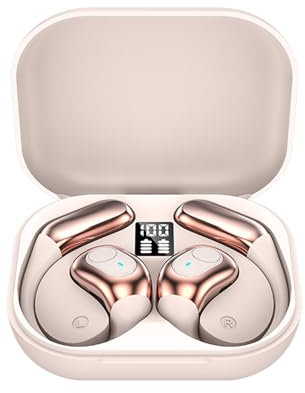 Translation Earbuds Real Time, Ai translator Earbuds 144 Languages, 3-in-1 Bluetooth 5.4 Translator Earbuds Support Playing Music Calls Ideal for Travel Business Learning, Equipped with AI App (Skin)