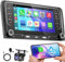 4+64 GB Car Radio for Audi A3 2003-2012, S3 2006-2012, RS3 Sportback 2011-2012 with Wireless Carplay & Android Car, Android 13 7 Inch IPS Car Stereo with GPS Navigation & Bluetooth 5.2