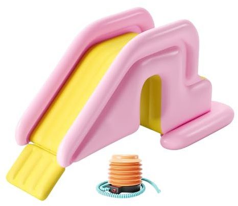 Scivolo gonfiabile per bambini - Scivolo per piscina con castello gonfiabile per esterni, giochi acquatico in giardino | Scivoli gonfiabili estivi antiscivolo, adatti per gonfiabili da terra, gi